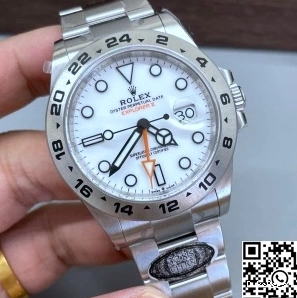 Rolex Dial Steel White M226570-0001 Clean Stainless Factory Explorer 0330